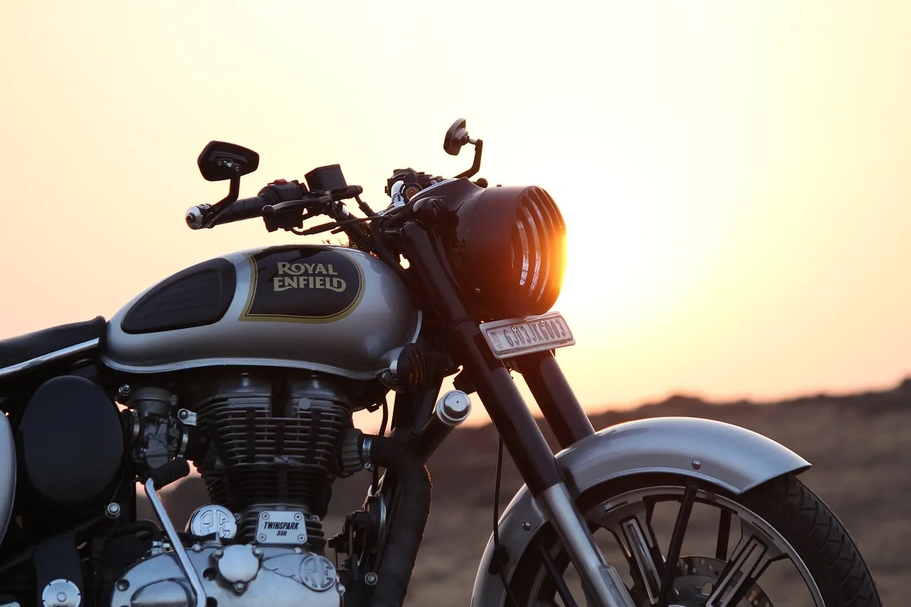 Shares of Eicher Motors settled in the red a day ahead of the release of Q4 results