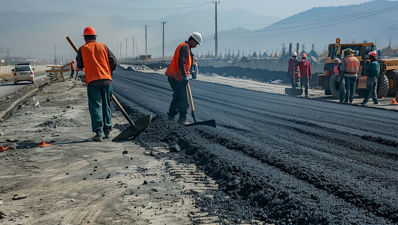 Road construction has been growing at a robust pace