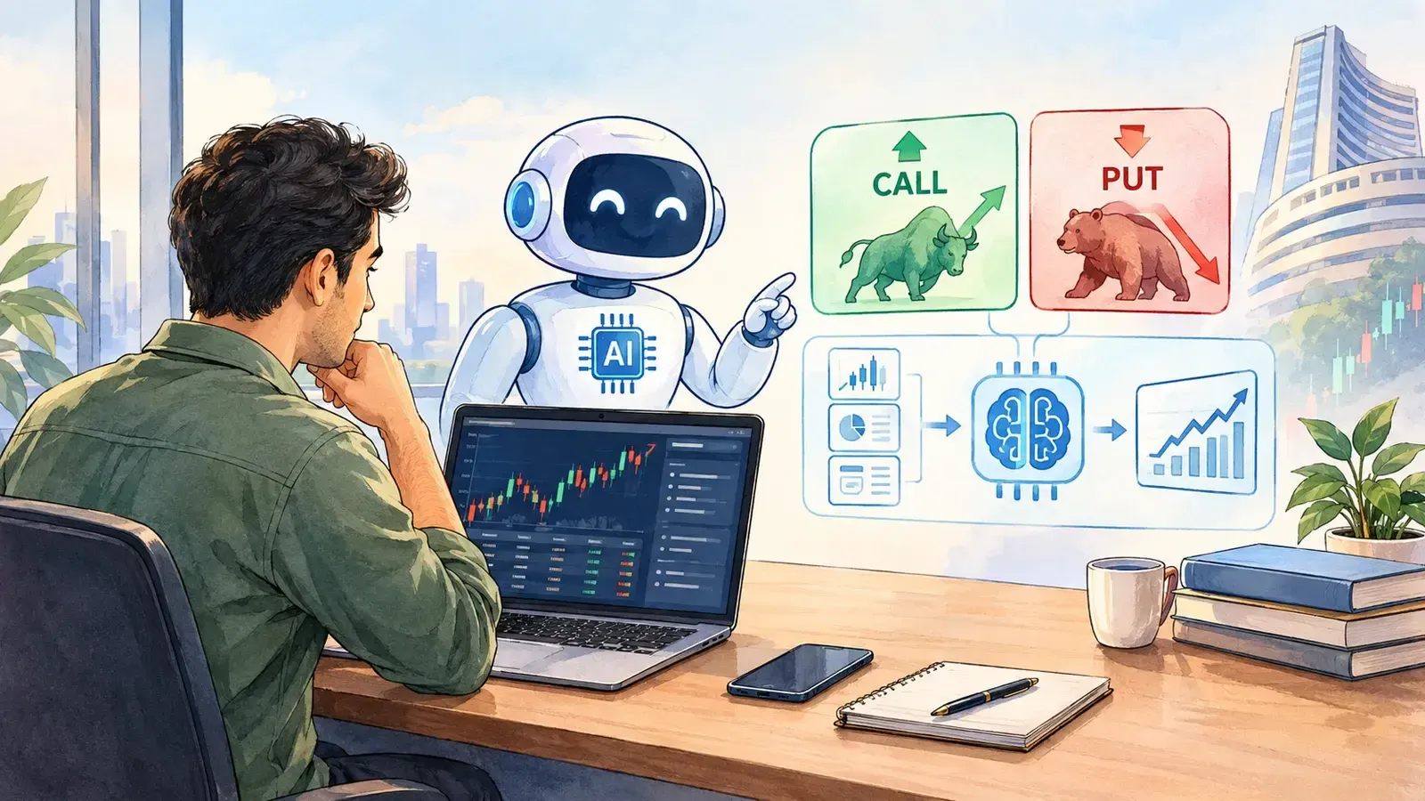 AI options trading