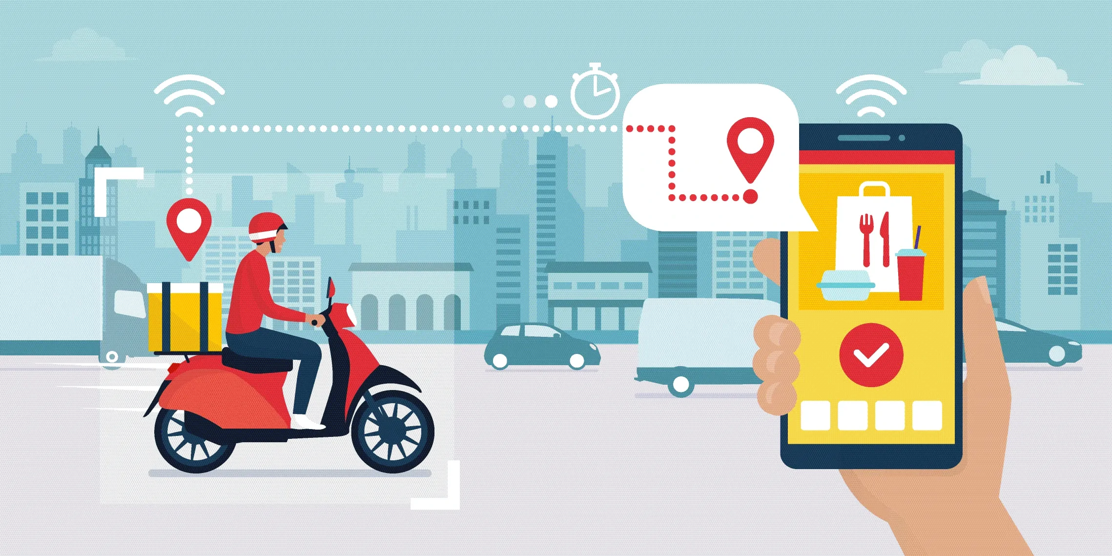 The rise of hyper-fast delivery services is impacting brick-and-mortar stores.