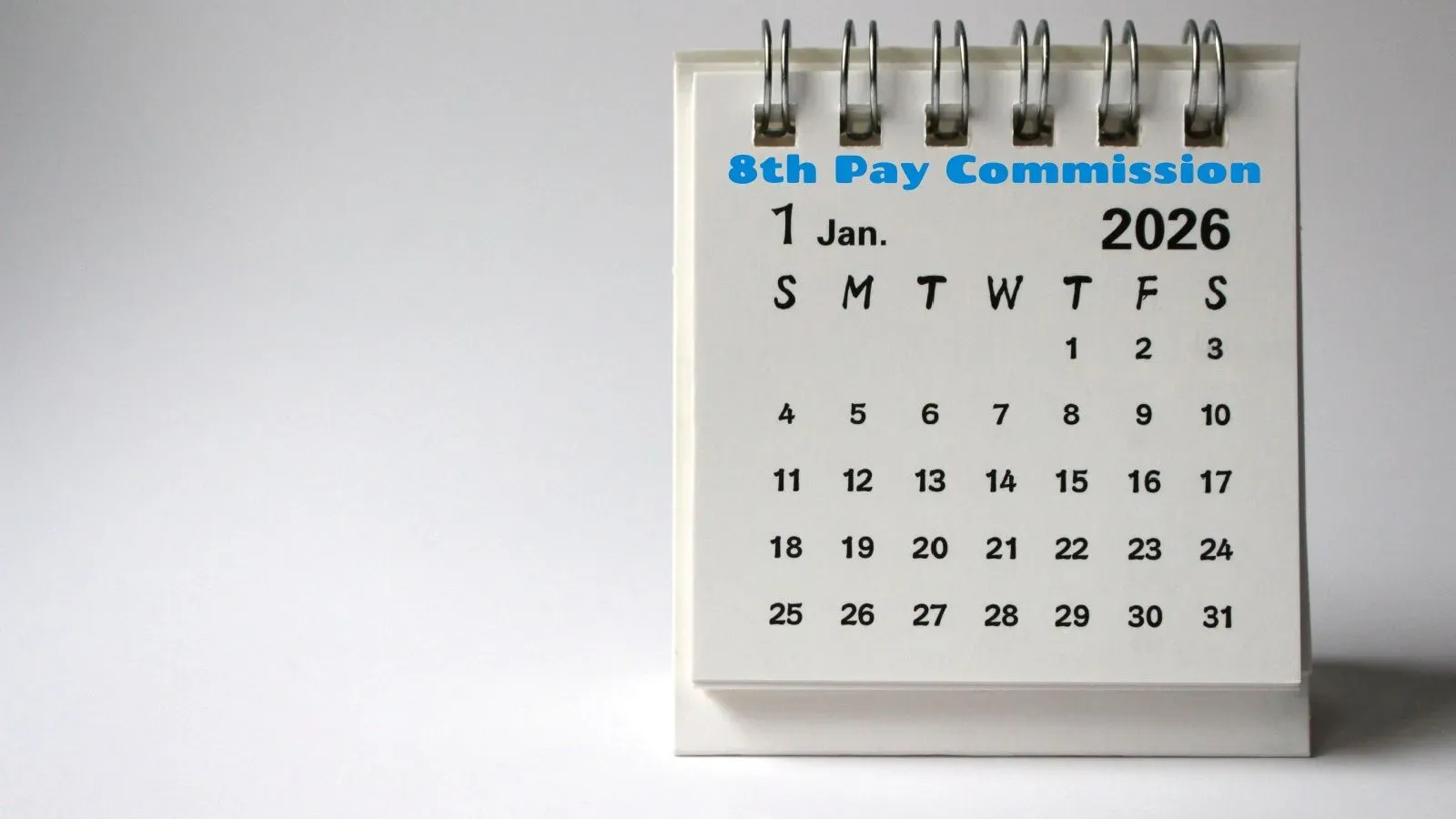 8th pay commission from january 1, 2026