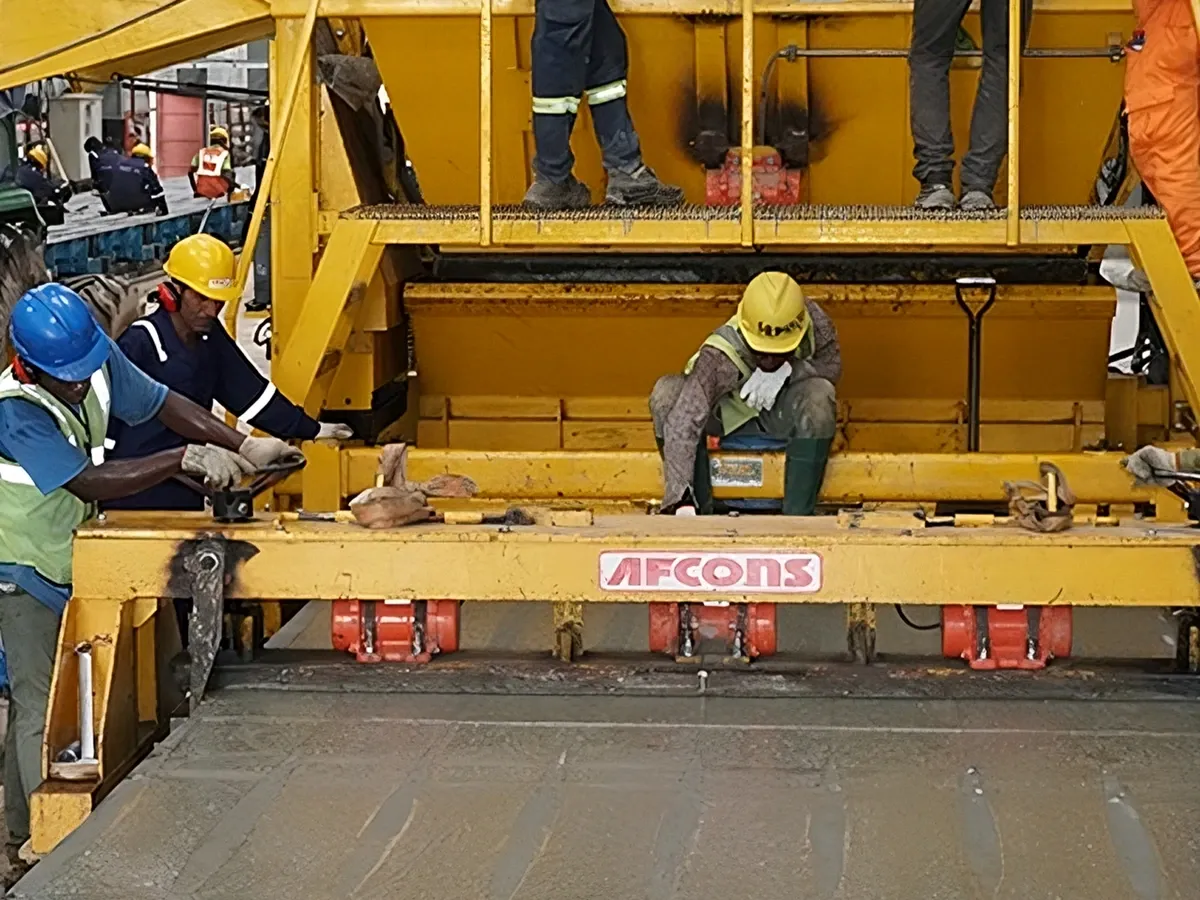 Afcons Infrastructure shares