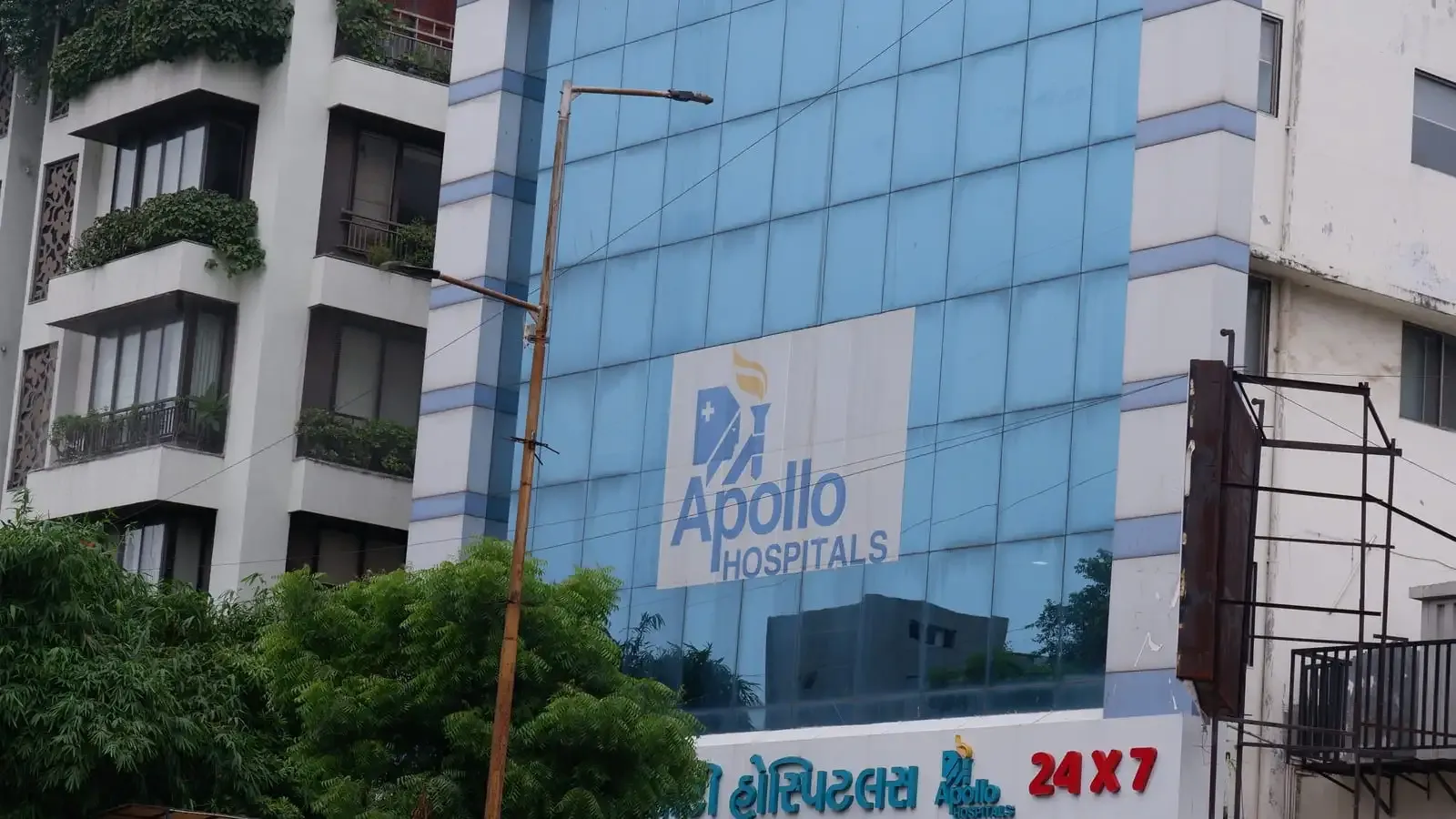 From the beginning of the year, Apollo Hospitals shares have rallied 16%. Image: Shutterstock