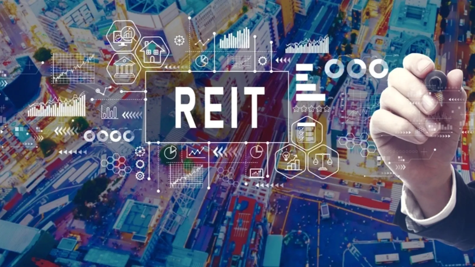 Bagmane Office REIT has a portfolio of six Grade A+ business parks with a total area of 20.3 million sq ft (16.1 million sq ft completed area). | Image: Shutterstock