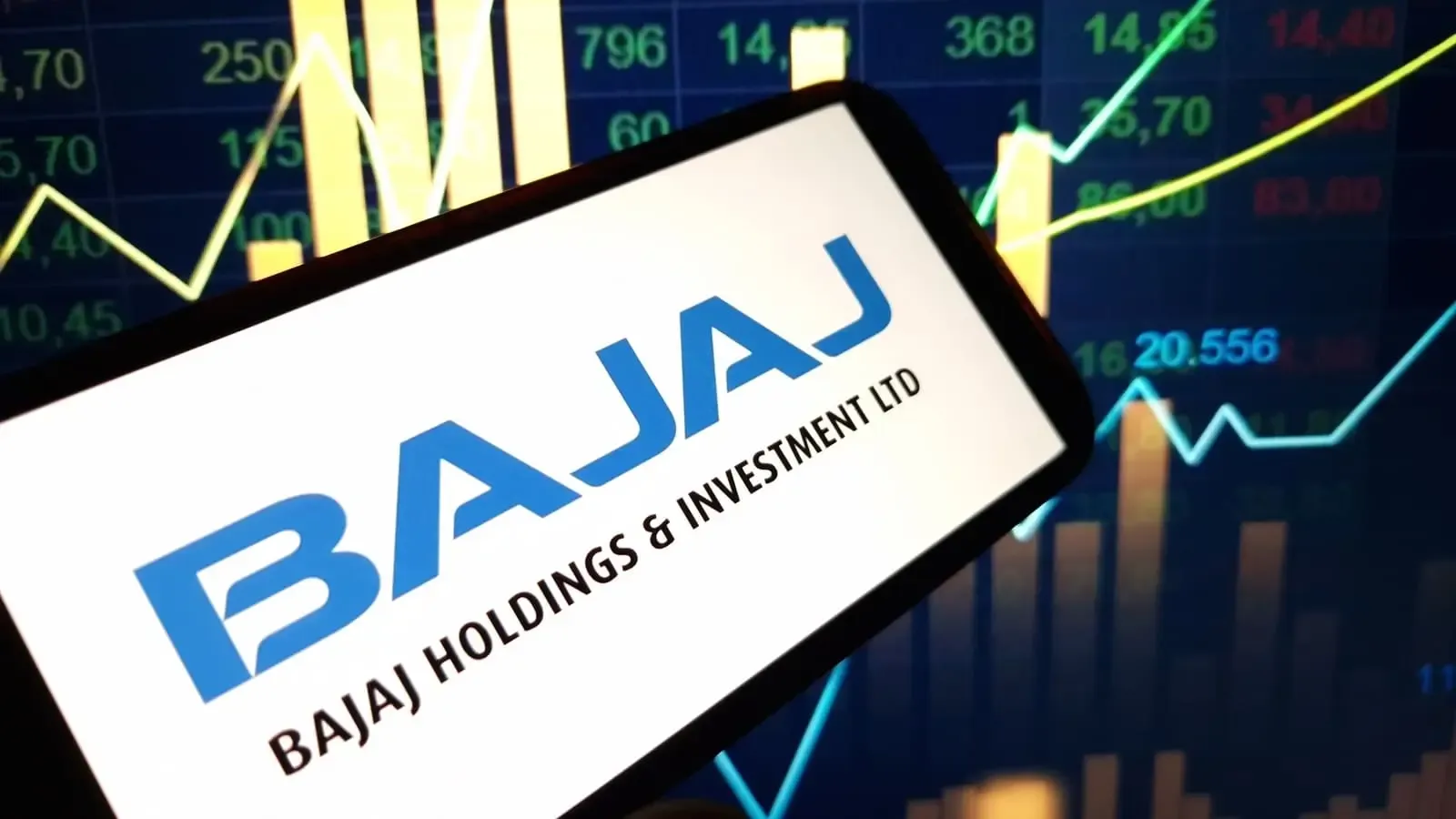From the beginning of the year, Bajaj Holdings & Investment shares have lost 6.5%. Image: Shutterstock