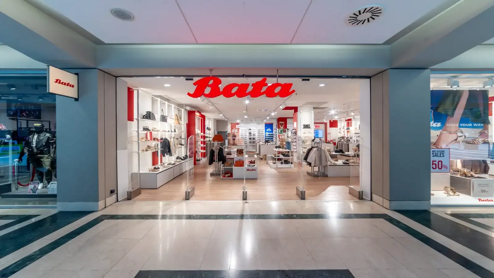 Over the past five trading sessions, Bata India shares have gained 9%, while they have rallied 7% in a month. Image: Shutterstock