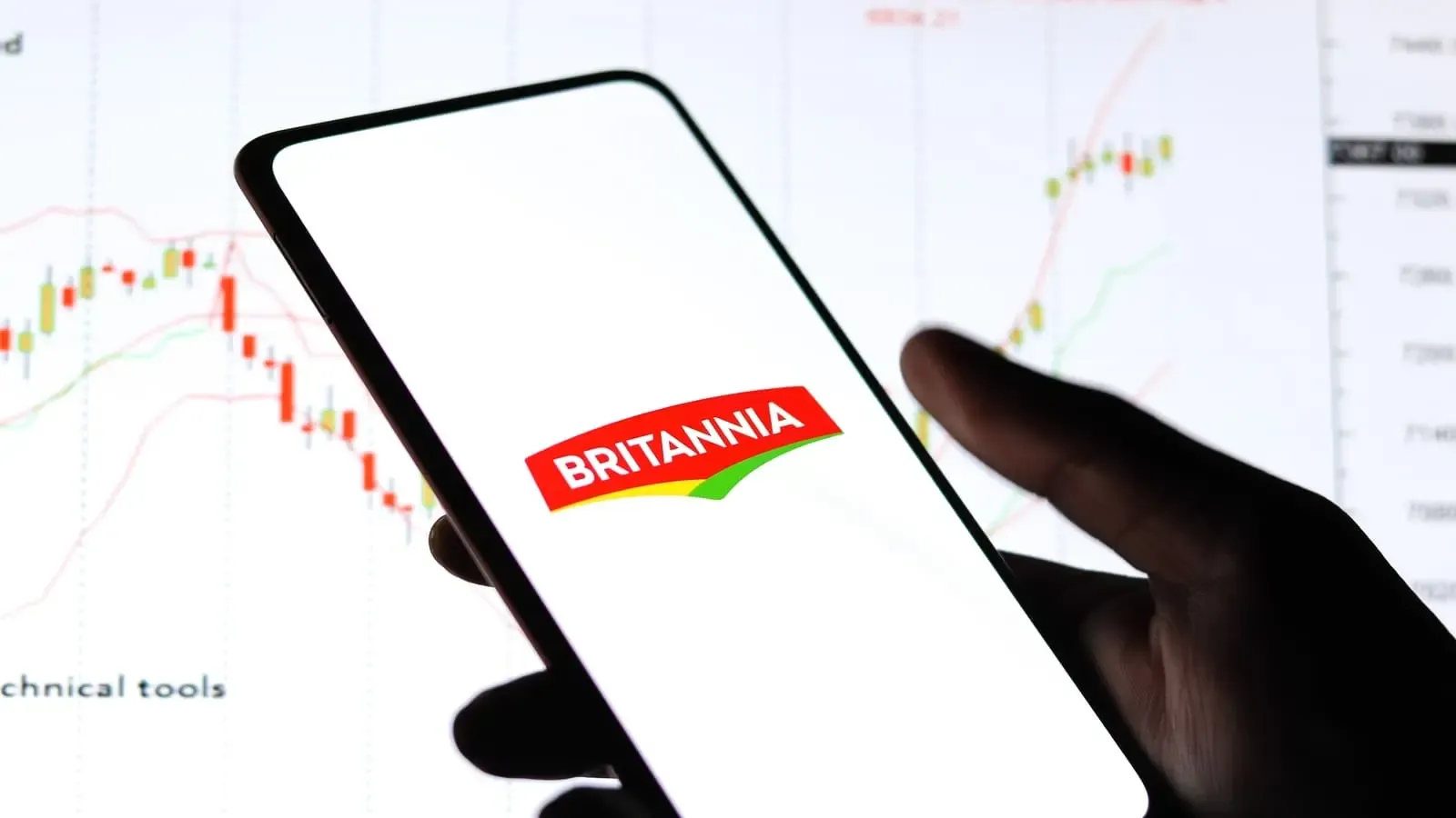 From the beginning of the year, Britannia shares have lost nearly 7%. Image: Shutterstock