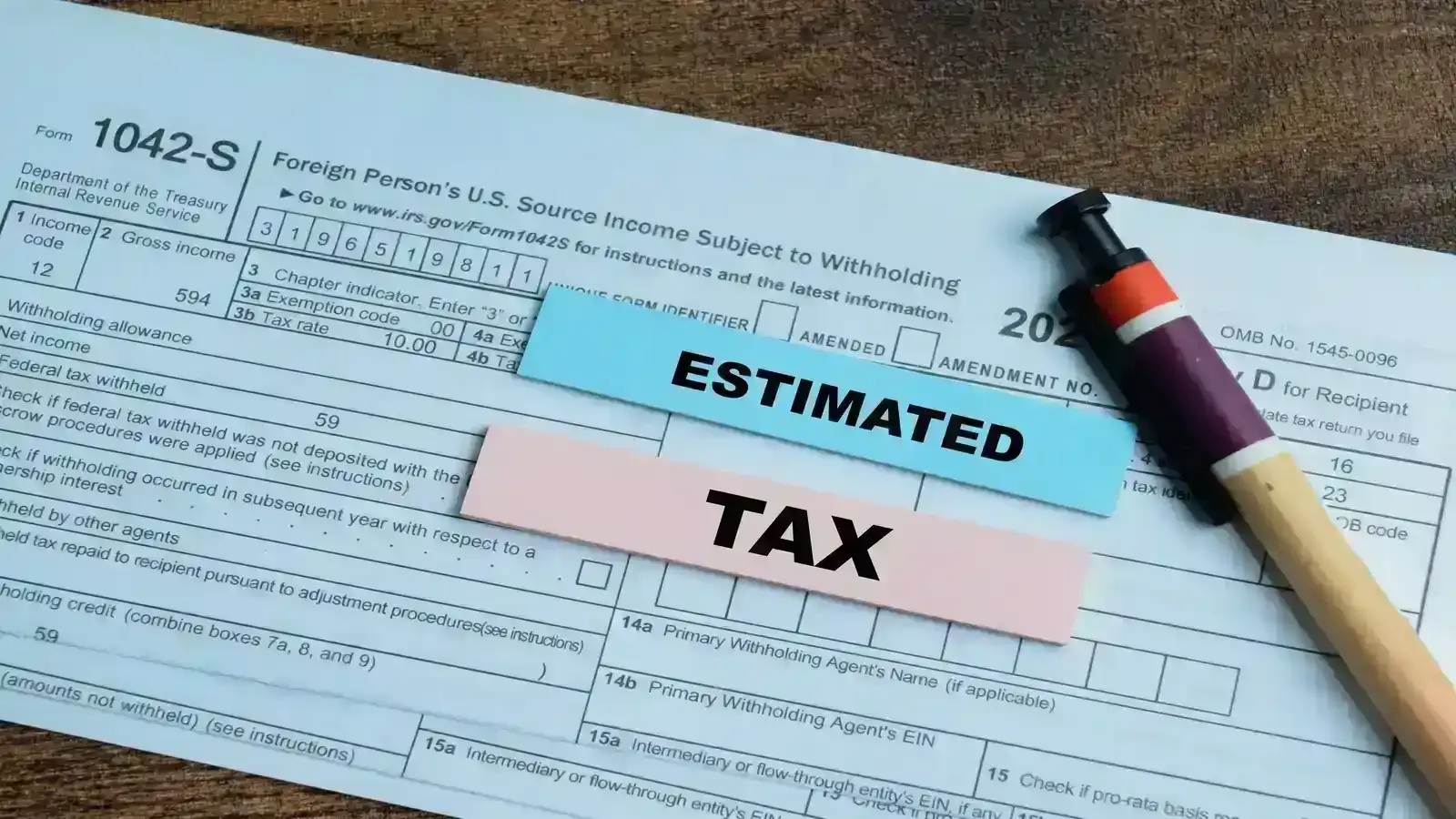 rename advance tax to estimated tax