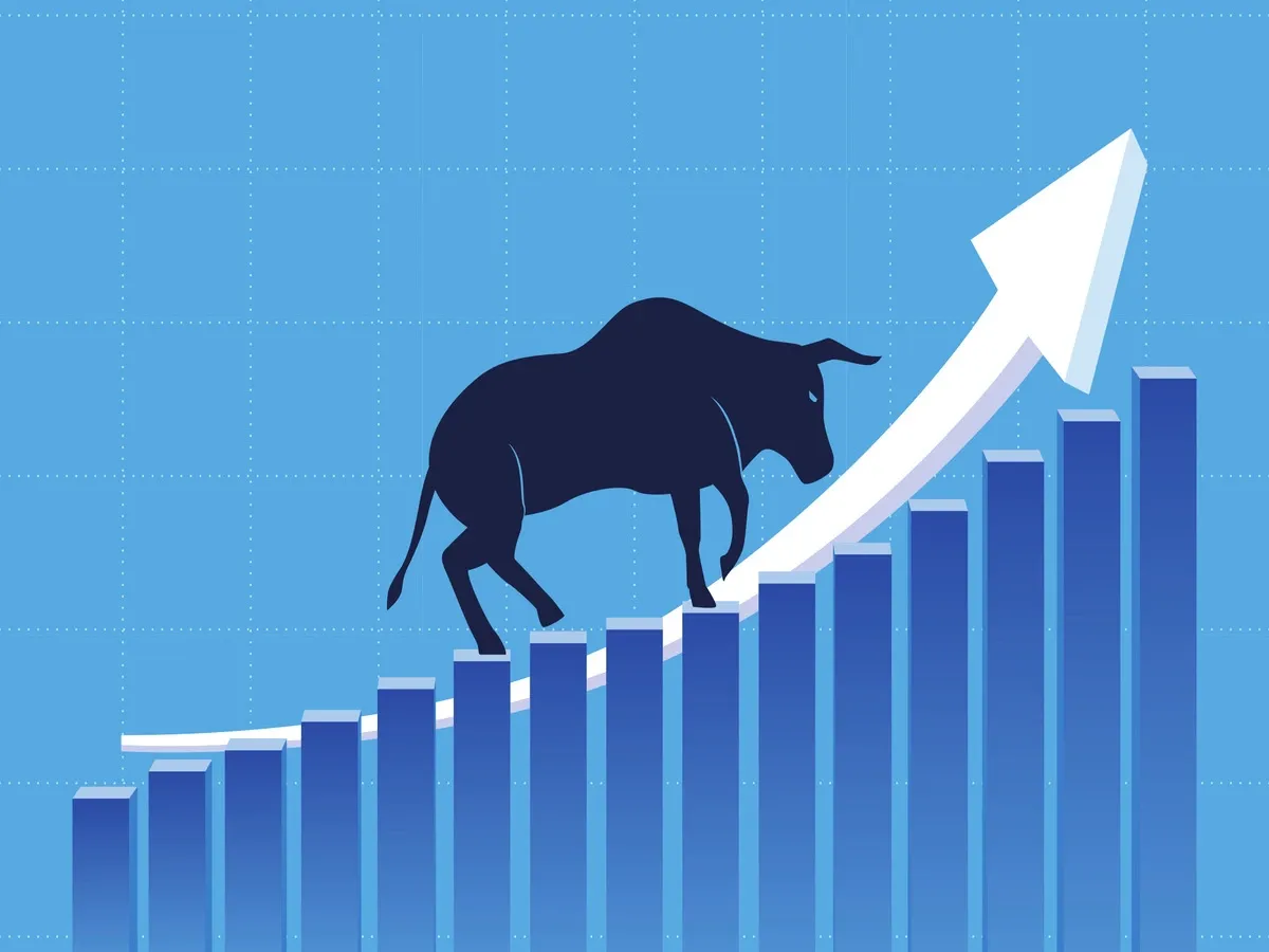 On the SENSEX,  24 out of 30 constituents were trading in the green. The biggest contributors to the index's gains were HDFC Bank, RIL, L&T, and Kotak Mahindra Bank. 