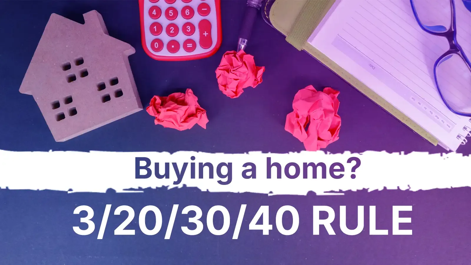 3/20/30/40 rule for home buying