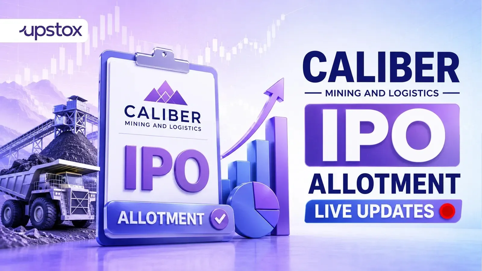 Caliber Mining and Logistics IPO Allotment Live Updates | It is a mining operator that handles coal extraction, overburden removal, and coal logistics as an integrated services provider.