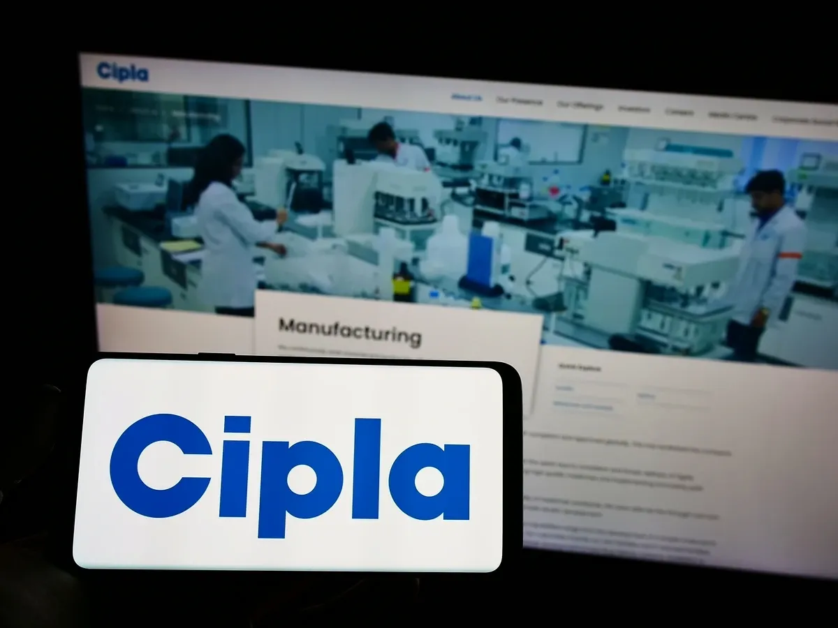 Cipla shares, March 9, 2026
