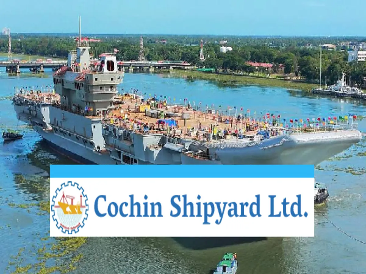 Cochin Shipyard share price, Feb 17, 2026