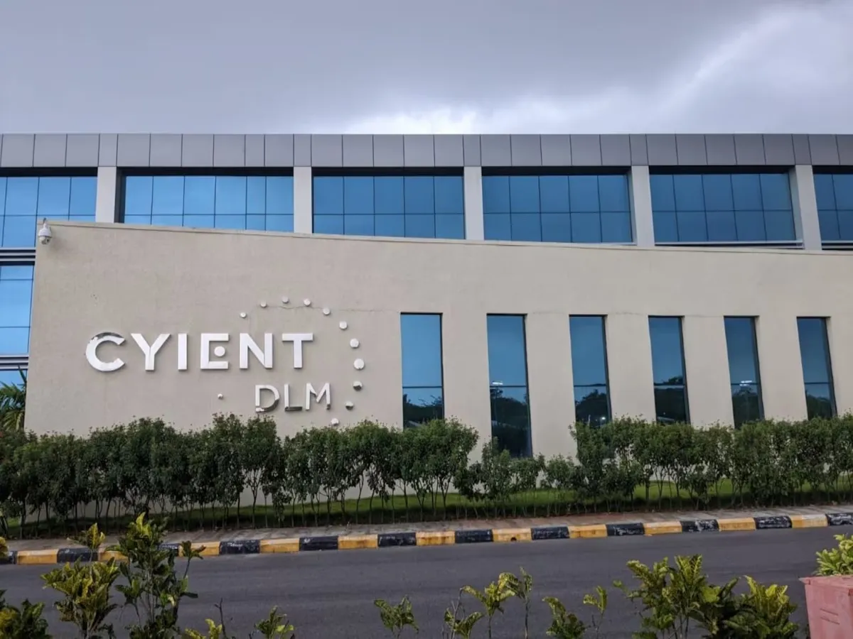 Cyient DLM share price NSE, April 22