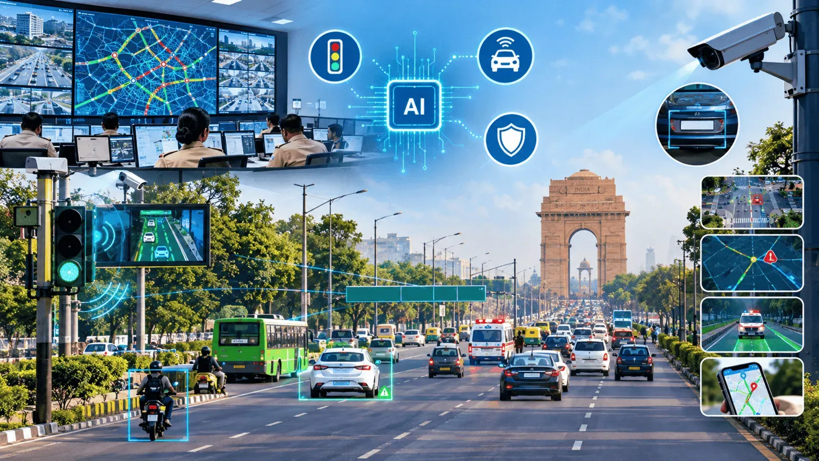 Delhi Smart Traffic