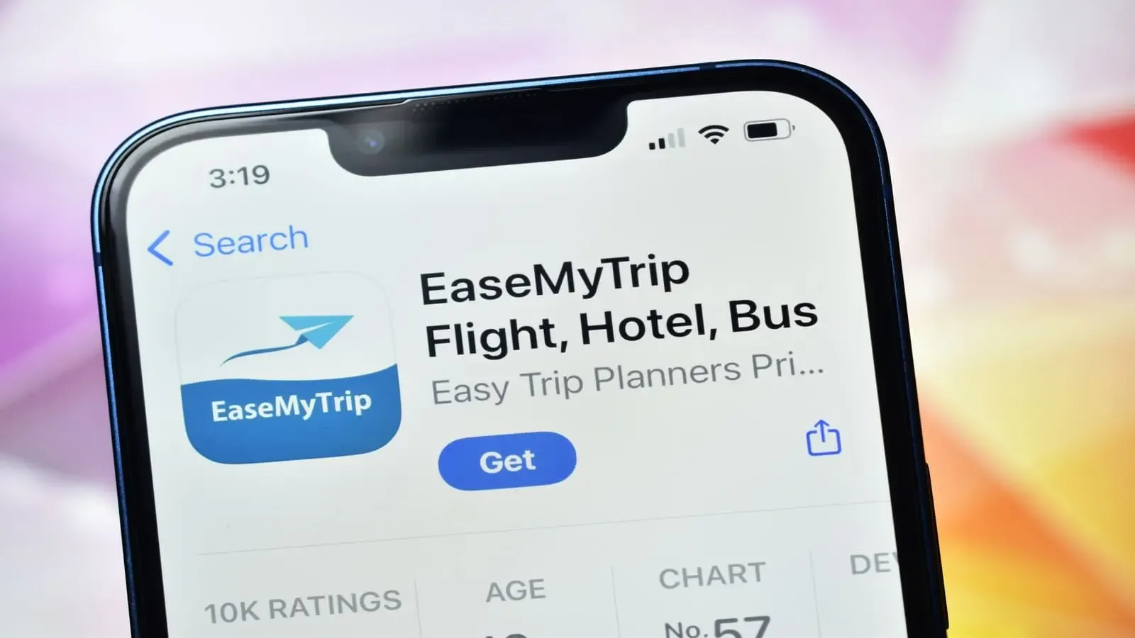 From the beginning of the year, Easy Trip Planners' shares have jumped 8.5%. Image: Shutterstock