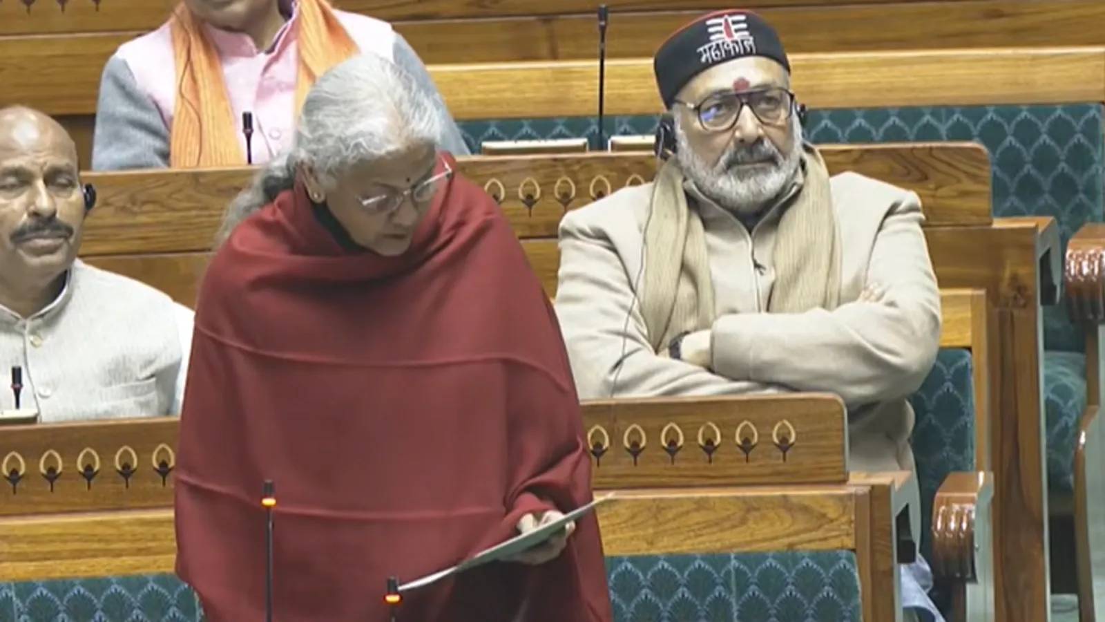 The Economic Survey, a report card on India's growth, is prepared by the Economic Division of the Department of Economic Affairs (DEA) under the Ministry of Finance. | Image: Sansad TV