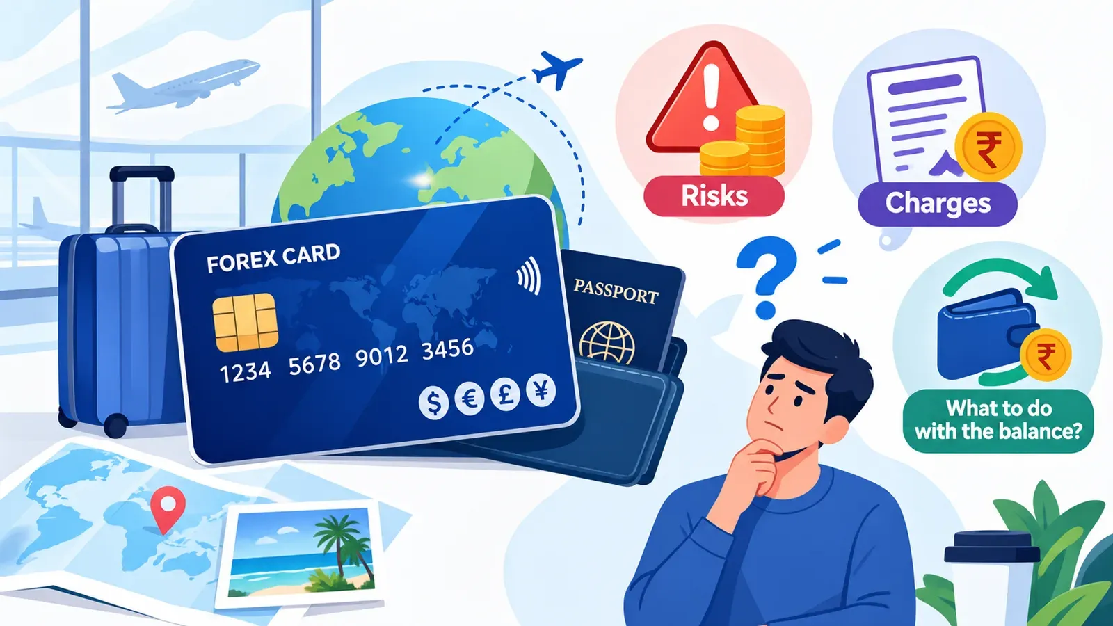 Unused forex card balance