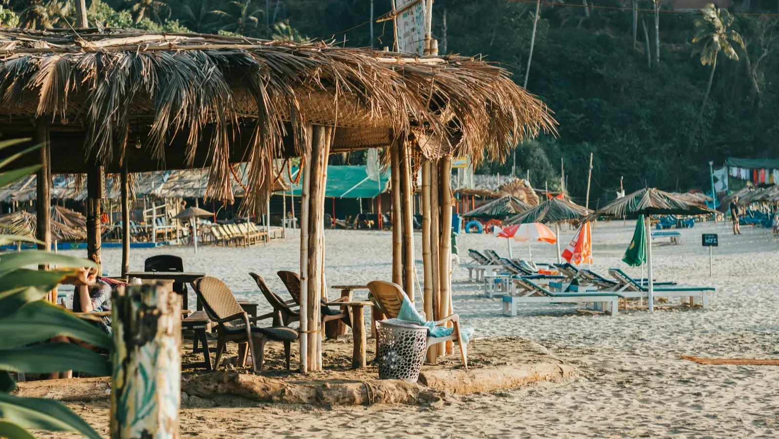 Goa private beach shacks