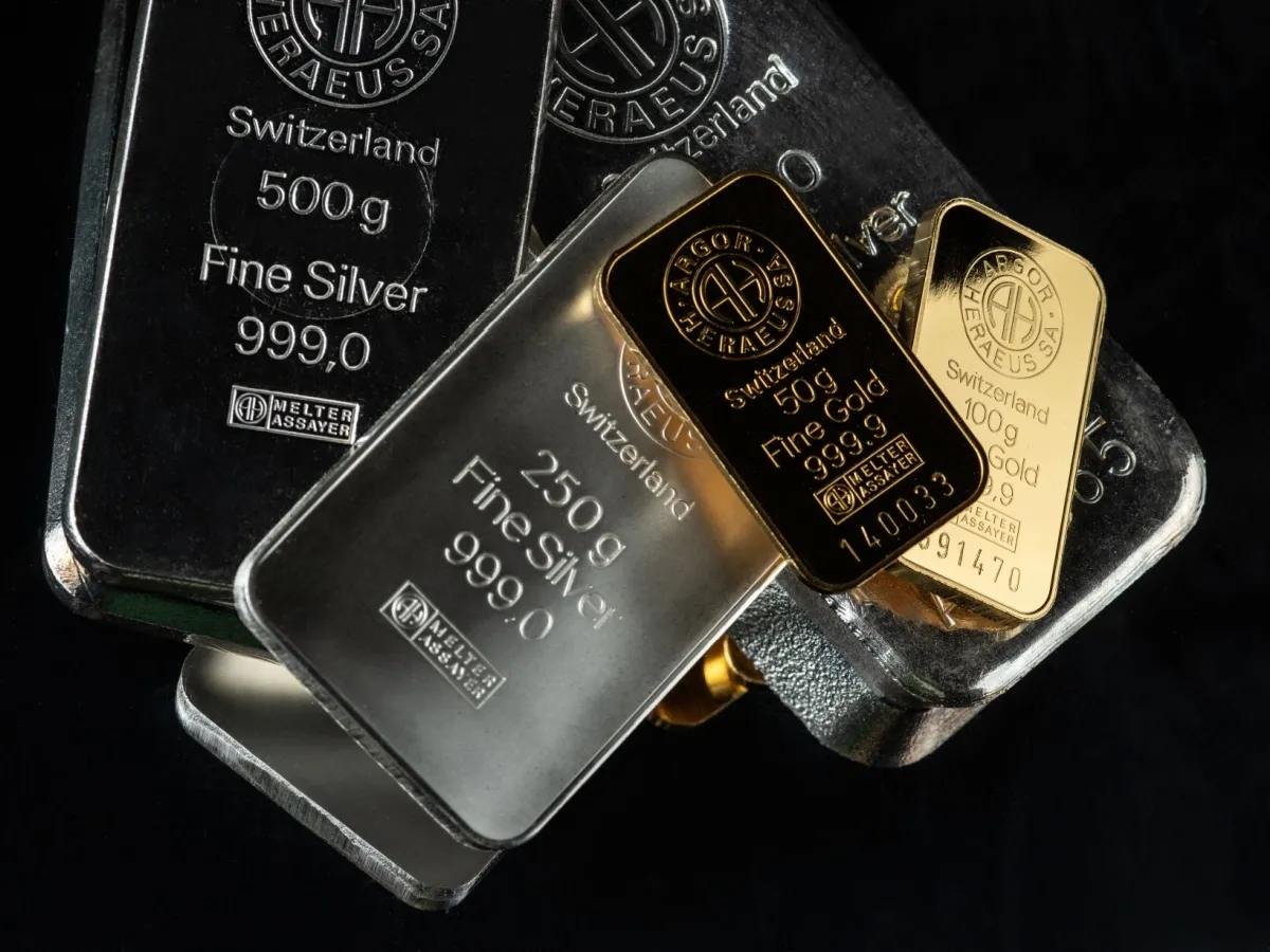 Gold and silver prices