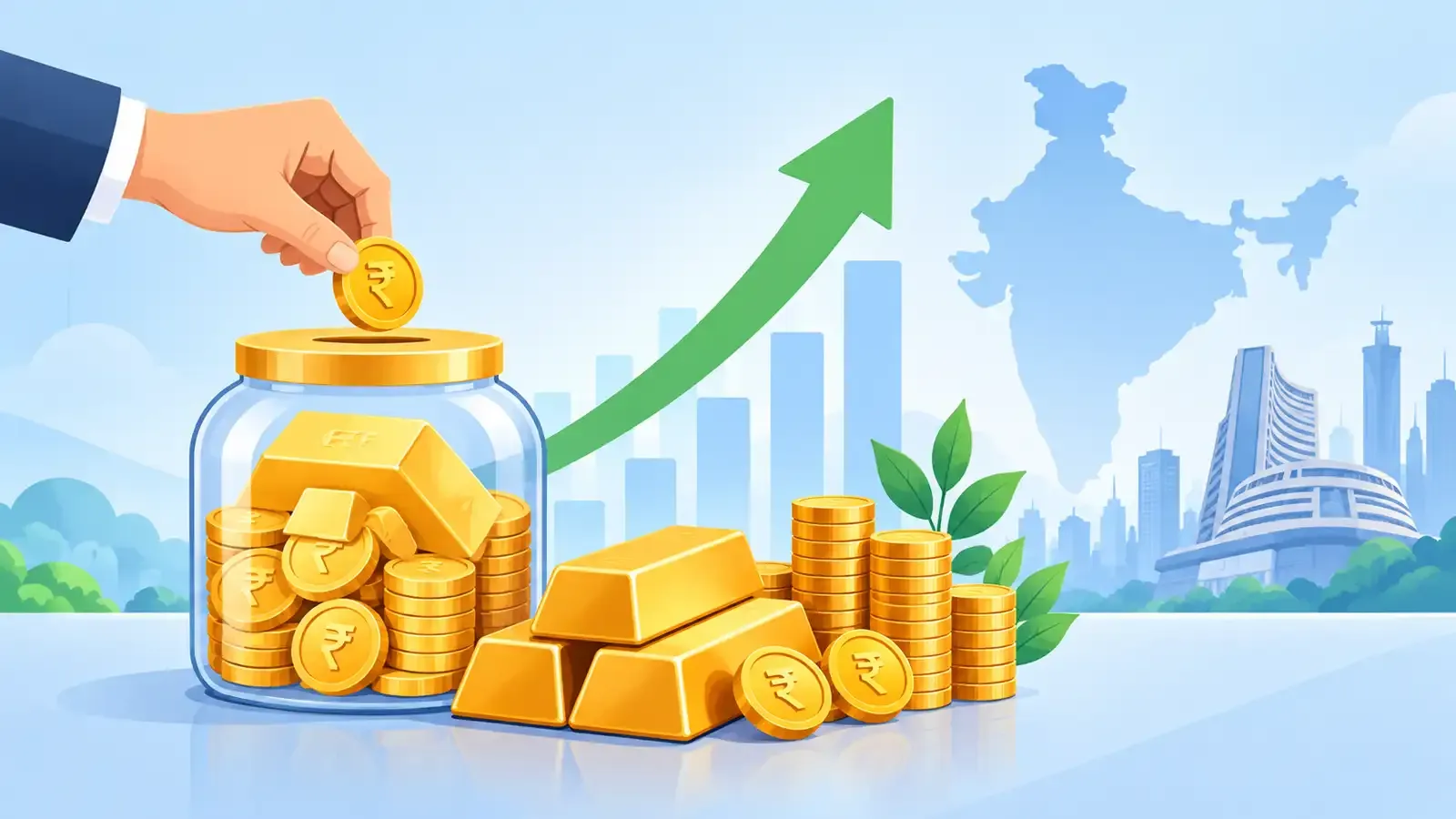 gold etf inflows in india