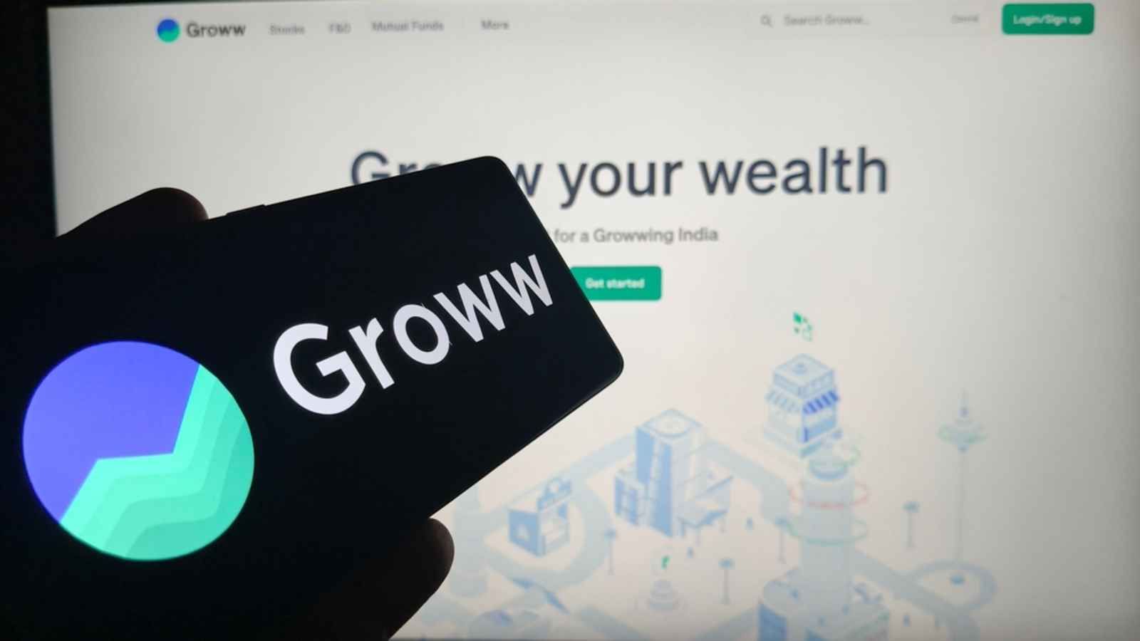 Groww is a financial technology platform and SEBI-registered stock broker. | Image: Shutterstock