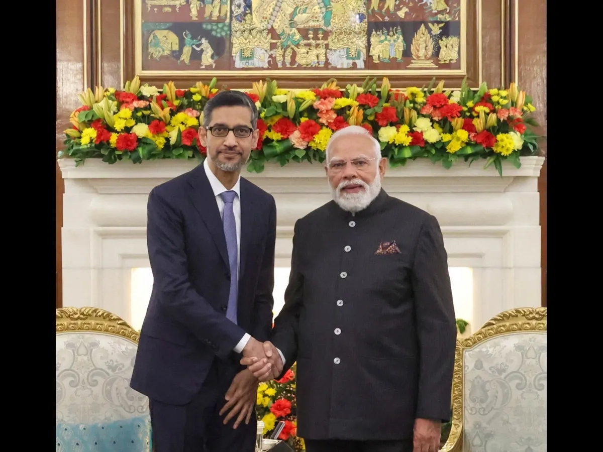 Sundar Pichai Modi India AI Impact Summit