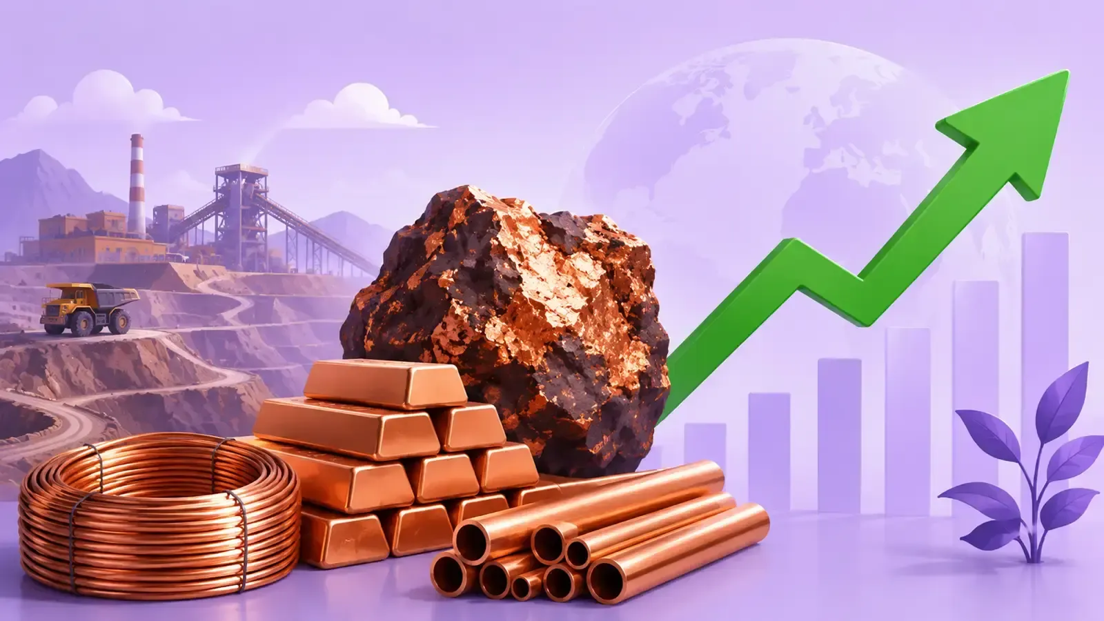 Hindustan Copper shares surged 7.36% to its intraday high of ₹568 on Monday, August 17.