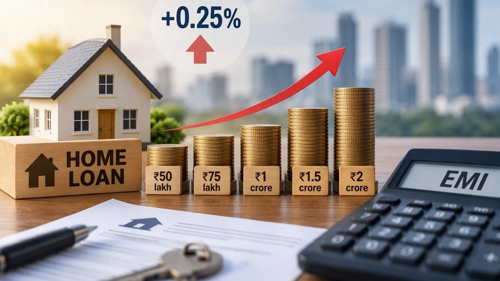 home loan emi calculation after rbi repo rate hike