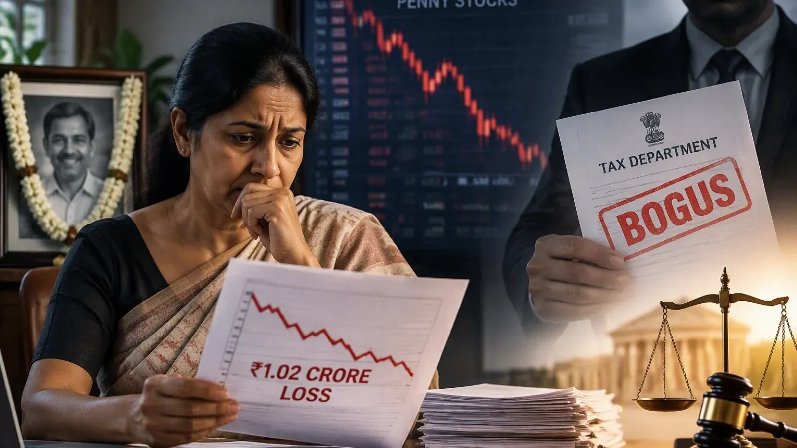 husband penny stock ITAT case