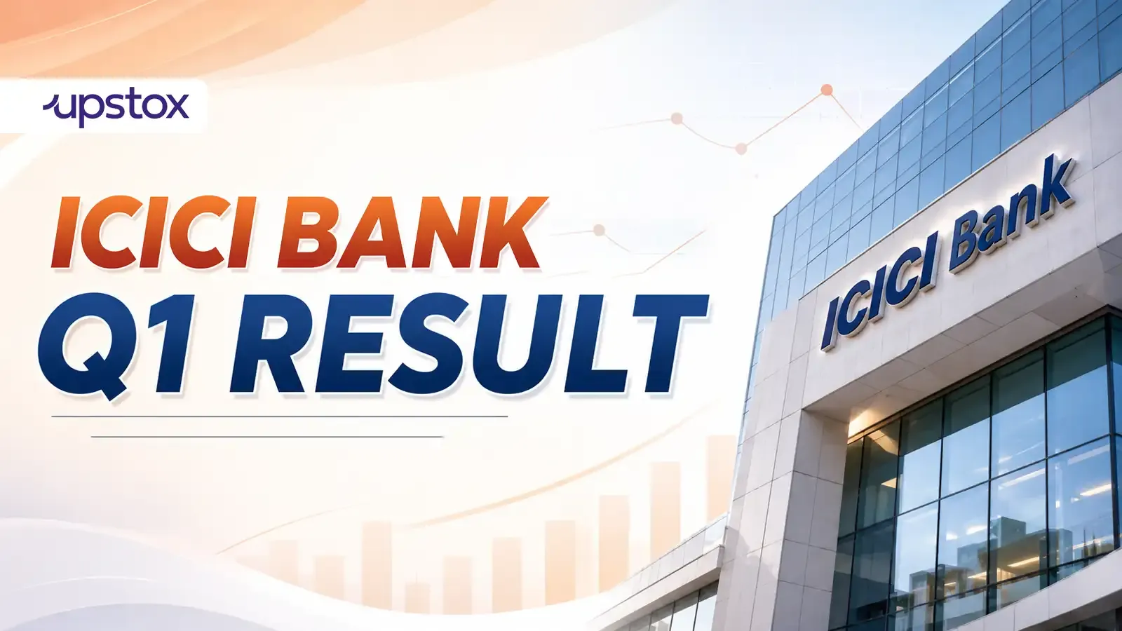 ICICI Bank, India's second-largest private bank announced its Q1 earnings report for FY27 on Saturday, July 18, 2026.