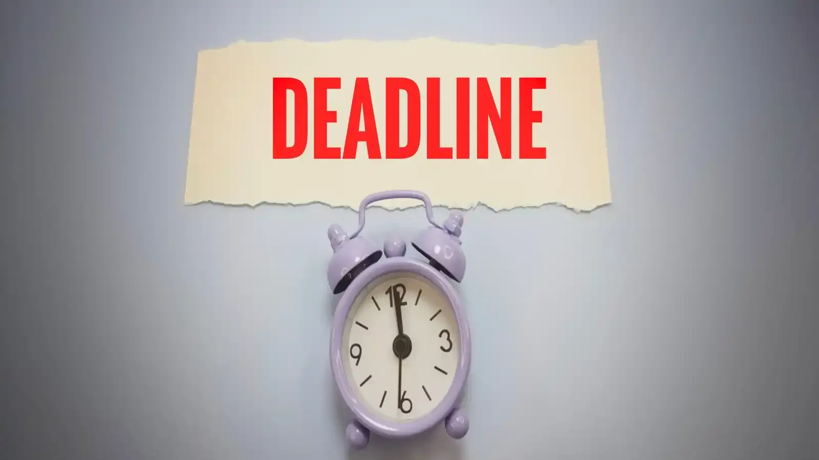 Income tax deadline today