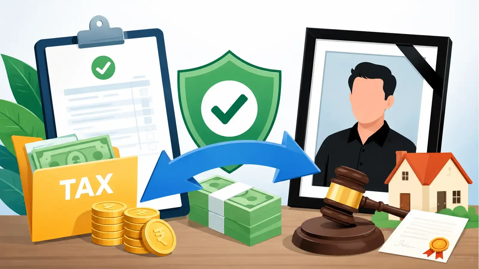 income tax refund after death