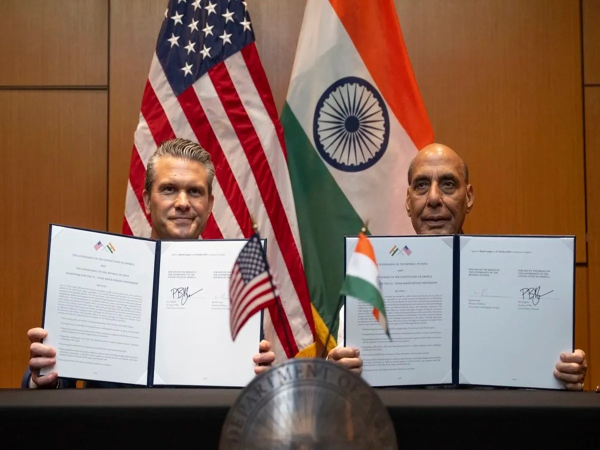 US, India sign 10-year defence framework to boost tech, intelligence cooperation