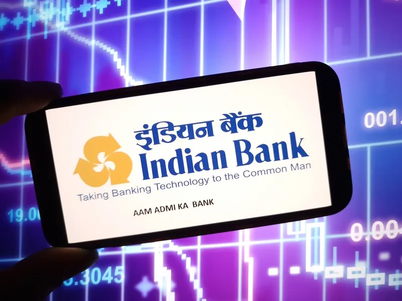 Indian Bank's interest income rose 10.99% to ₹15,759 crore during the quarter under review from ₹14,198 crore in the year-ago period. | Image: Shutterstock