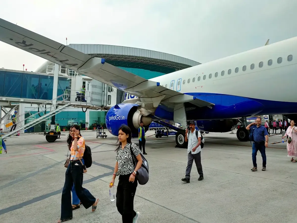 IndiGo share price April 2, 2026