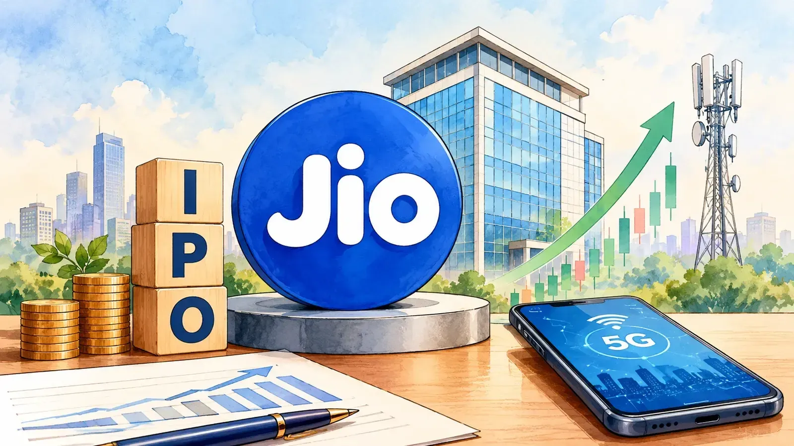 जियो प्लैटफॉर्म्स आईपीओ