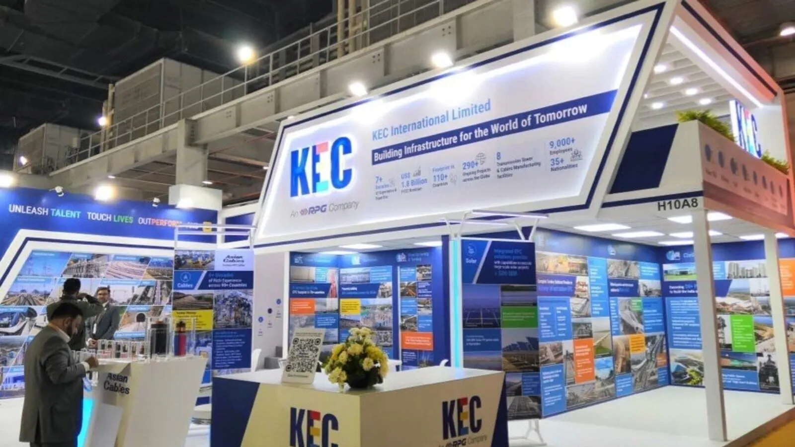 KEC International is a global infrastructure engineering, procurement and construction major. | Image: LinkedIn/KEC International 