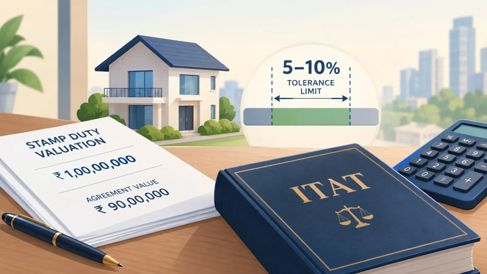 tax on land buying below stamp duty
