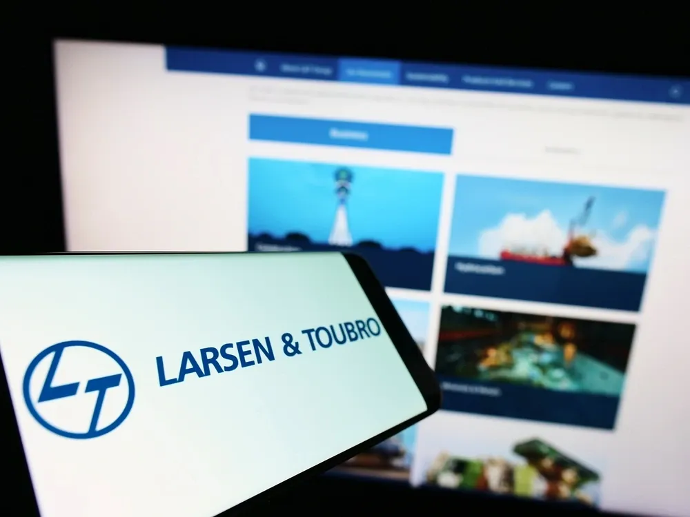 Larsen & Toubro shares, Feb 18