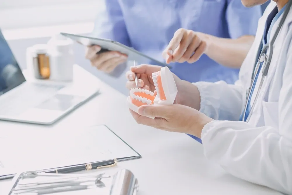 Laxmi Dental is an end-to-end integrated dental products firm.