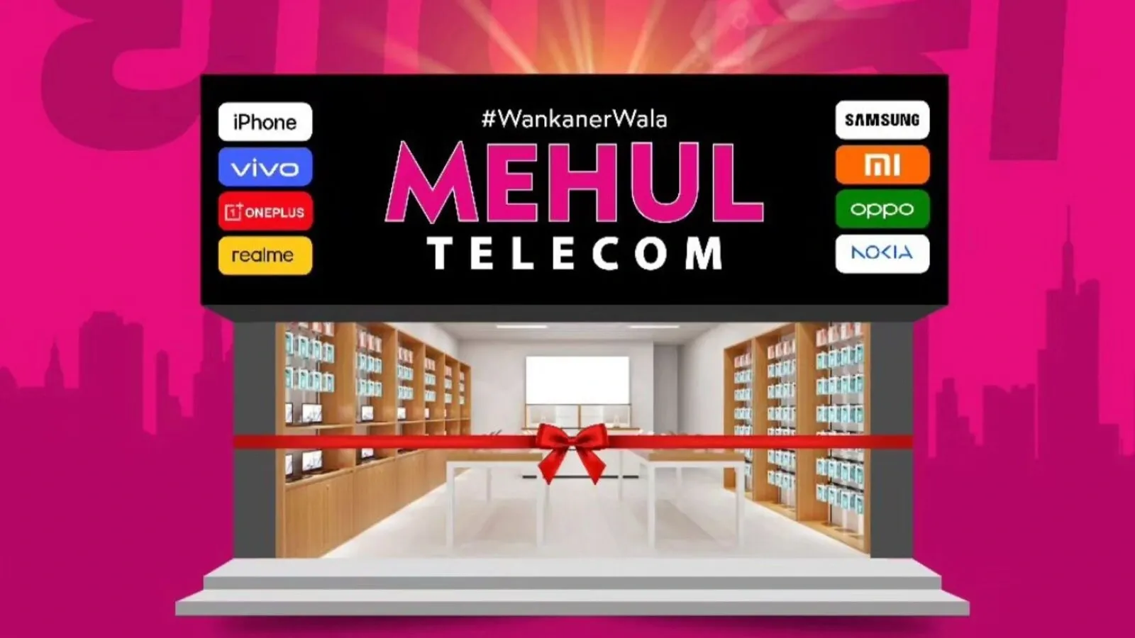 Mehul Telecom operates a multi-brand mobile retail chain offering smartphones and other electronic products and accessories. | Image: Instagram/@mehultelecom
