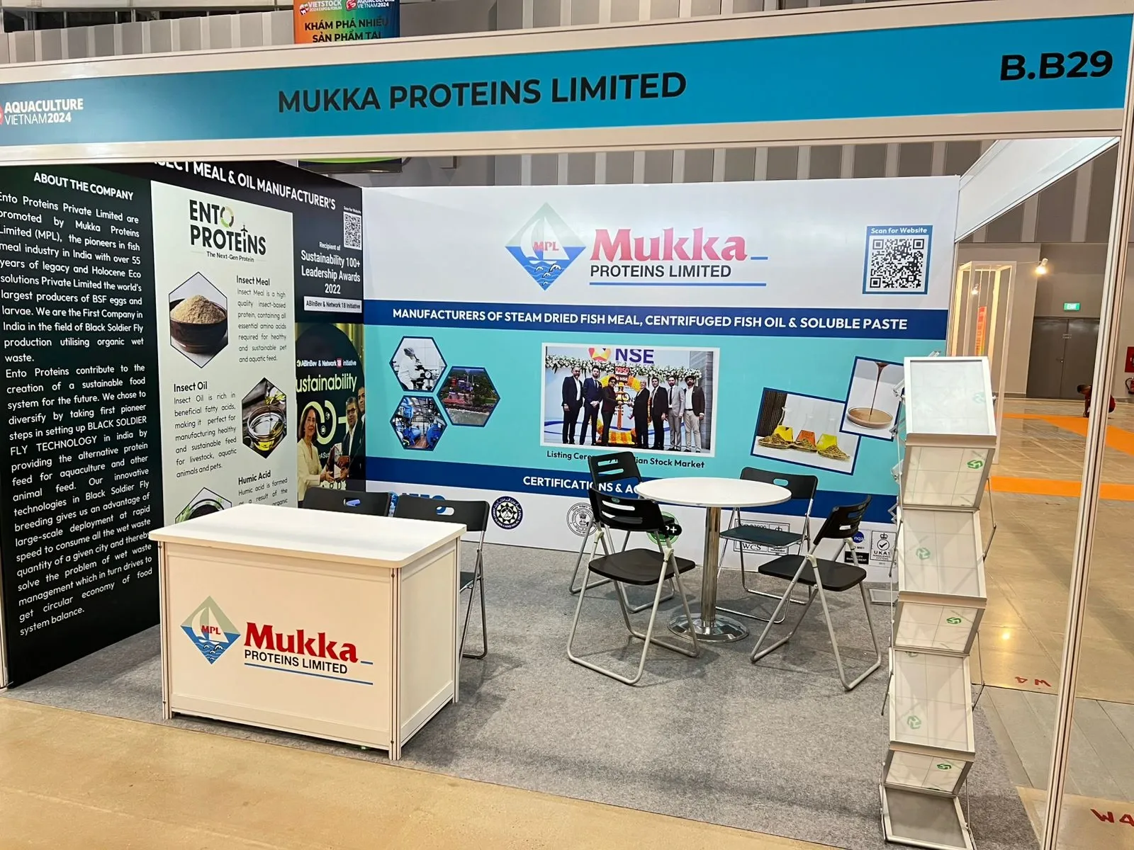 Mukka Proteins is a key manufacturer of fish protein products. | Image: Mukkaproteins.com