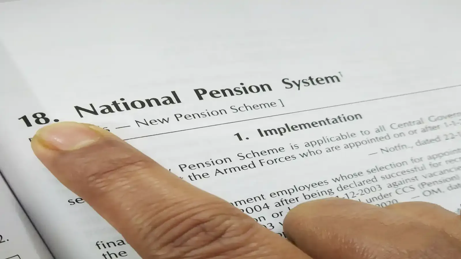 NPS money stuck for years