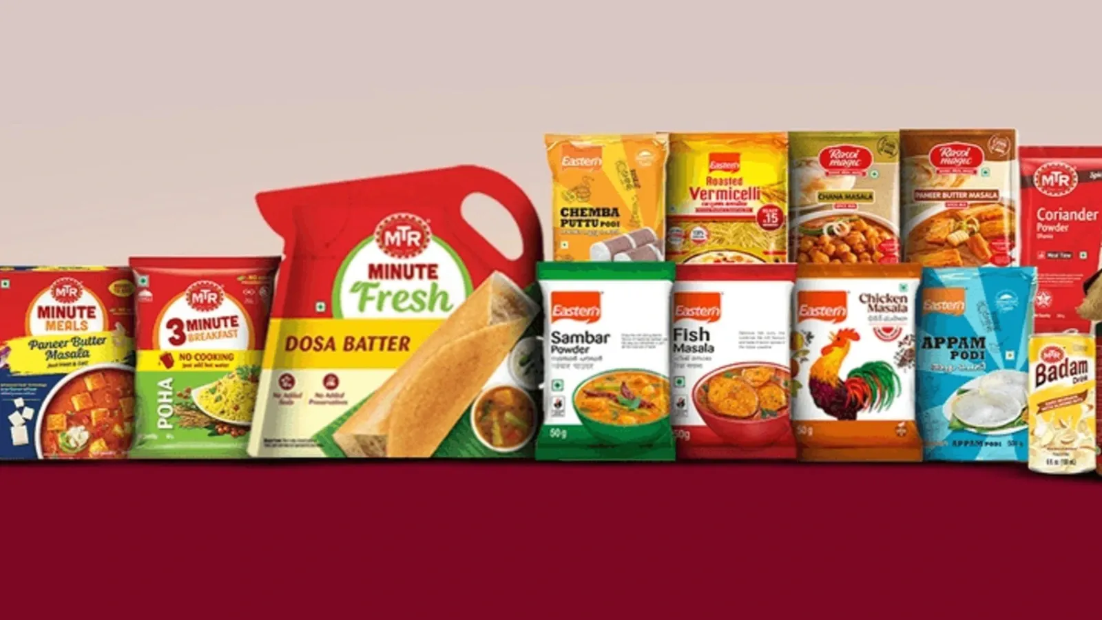 Orkla India Limited sells its products under the brands MTR and Eastern. | Image: OrklaIndia.com