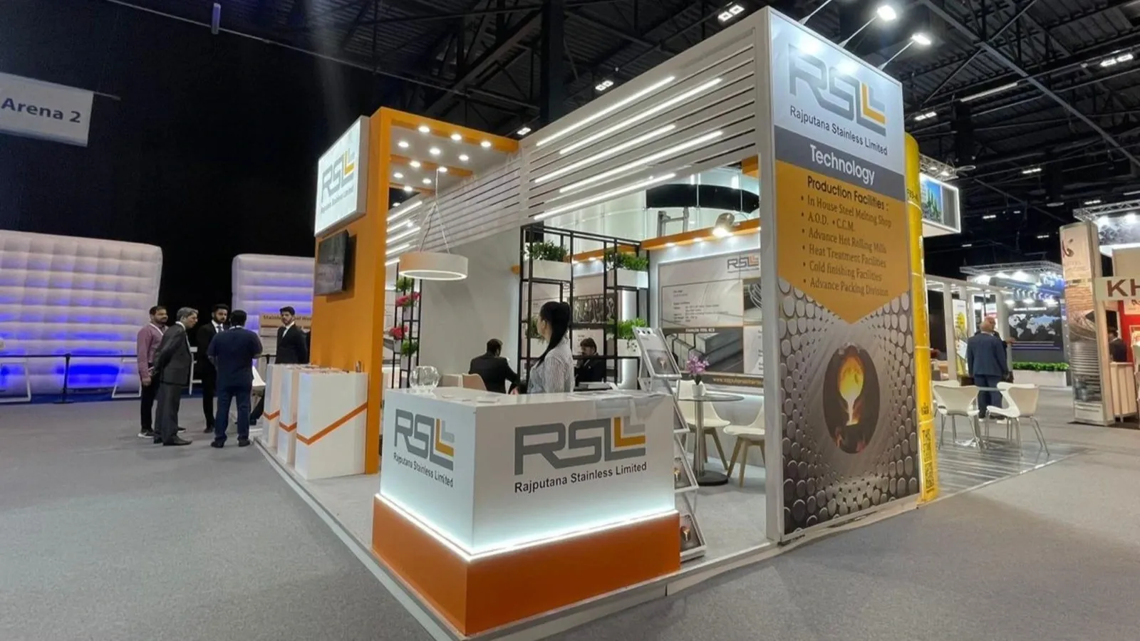 Rajputana Stainless makes long and flat stainless-steel products. | Image: rajputanastainless.com