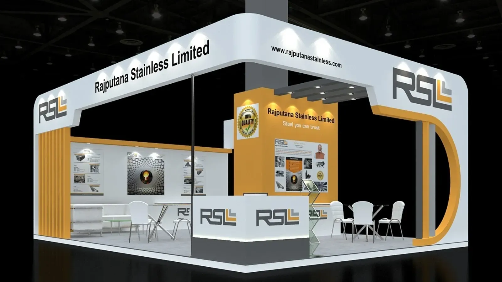 Shares of Rajputana Stainless had debuted at ₹122 apiece, which is at par with the IPO issue, on the NSE on March 19. | Image: rajputanastainless.com