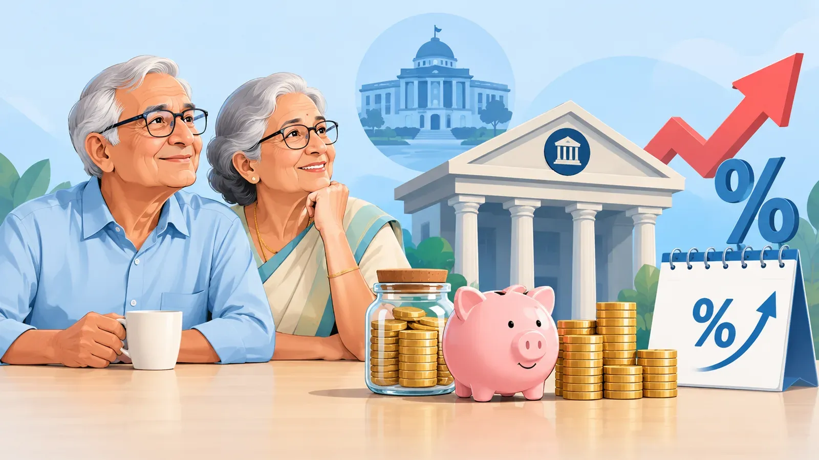 Highest senior citizen fixed deposit interest rates in October 2026 amid repo rate hike