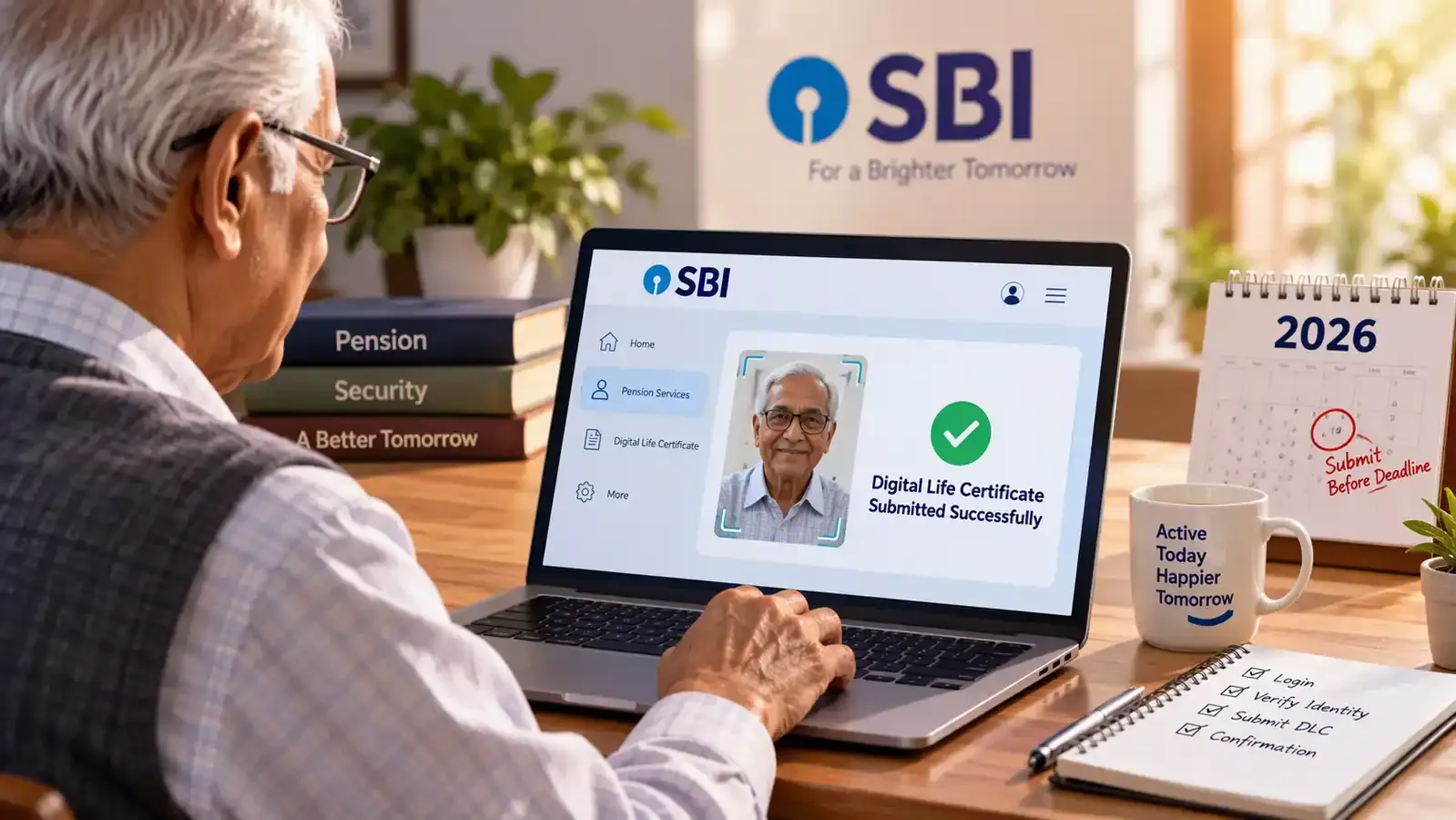 How SBI pensioners can submit Digital Life Certificate online in 2026