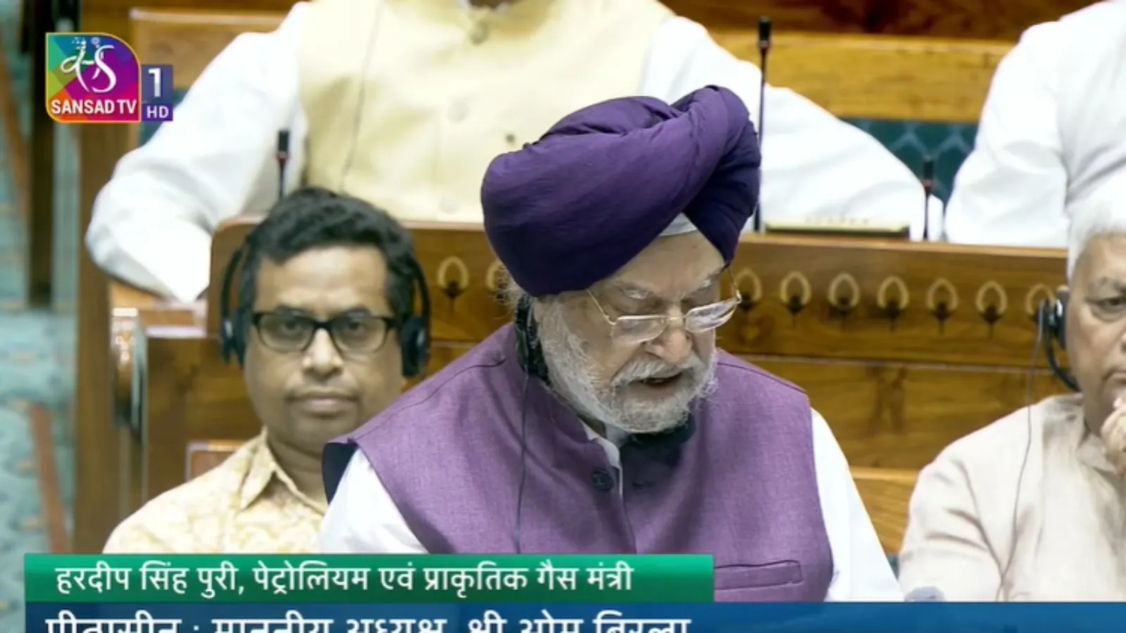 Petroleum Minister Hardeep Singh Puri 